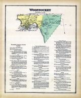 Woonsocket, Rhode Island State Atlas 1870